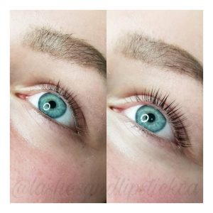 photo of lash lift