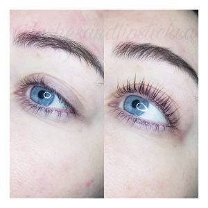 photo of lash lift