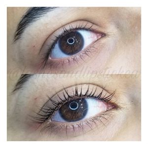 photo of lash lift