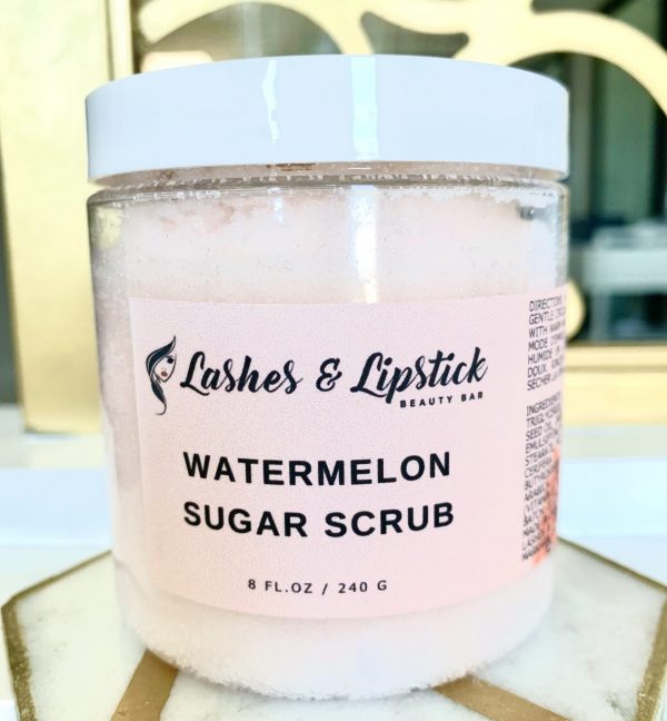 Lashes and Lipstick Beauty Bar - Watermelon Sugar Scrub