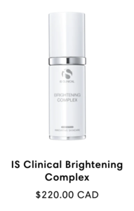 is clinical brightening complex to treat pigmentation