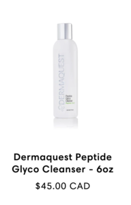 dermaquest pepto-glyco cleanser for aging skin